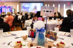table at Baskets of Hope